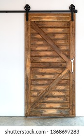 The Grunge Wood Barn Door.