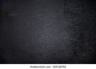 Grungy Black Textured Metal Background