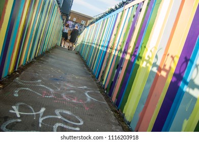 Grungy Bridge In Shoreditch