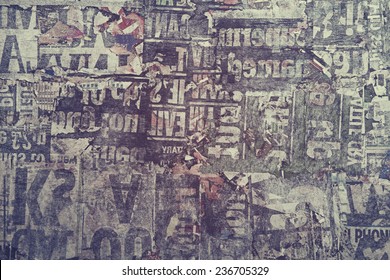 Grungy Newspaper Texture