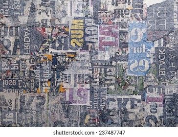 Grungy Newspaper Texture