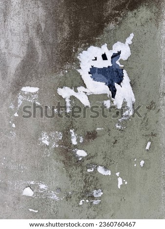 Grungy ragged shabby old chipped paint stucco urban background texture  Foto stock © 