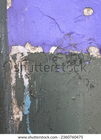 Grungy ragged shabby old chipped paint stucco urban background texture  Foto stock © 