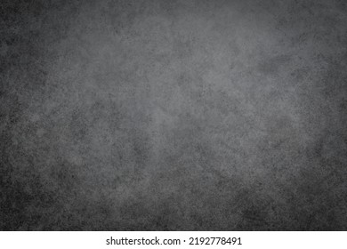 Grungy textured blank surface abstract grey background. Dirty poster wallpaper with rough grained stone pattern and vignette darkened edges - Shutterstock ID 2192778491