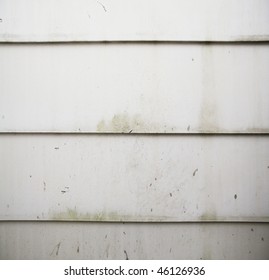 Grungy White House Siding Panel Texture