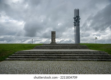 Grunwald - Battlefield. Battle Museum and the Victory Monument. Place of the victory of Poles over the Teutonic Knights in the 15th century. A testimony to the eternal cult of the national past.