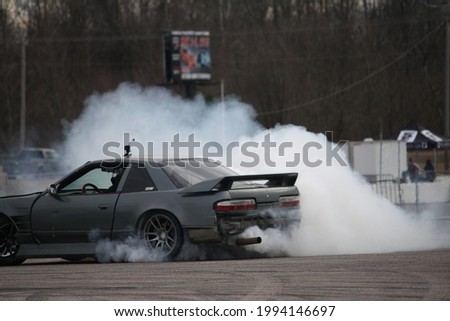 GTR participating In a drift event
