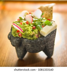 Guacamole In Molcajete