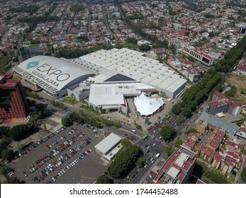 Guadalajara, Mexico - June 29 2019: Aerial View Expo Guadalajara