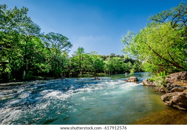 Guadalupe River New Braunfels Texas Stock Photo Edit Now 617912576