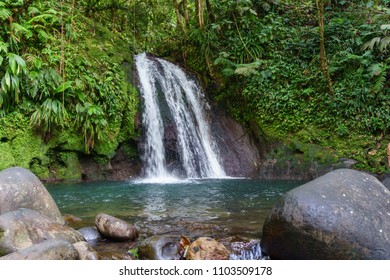 Guadeloupe Island Waterfall