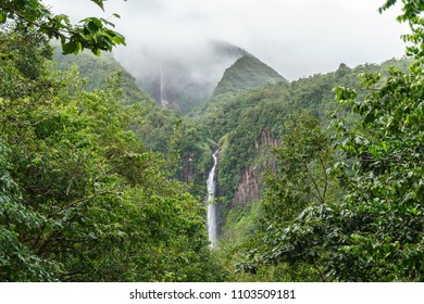 Guadeloupe Island Waterfall