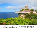 Guam, U.S. - 23rd Dec 2017: Two lovers point look out view point, the site of Guam