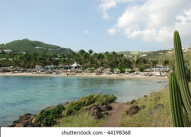 Guanahani Beach At St Barts