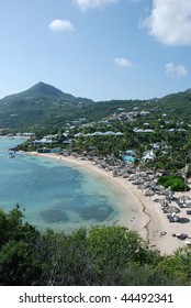 Guanahani Beach In St Barts FWI