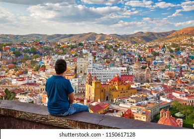 Guanajuato, Scenic City Lookout Near Pipila