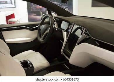 Tesla Car Interior Images Stock Photos Vectors Shutterstock