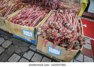 Guangzhou Food Marked, Traditional Food. China