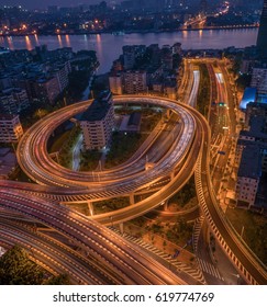 Guangzhou Road Background, Overpass, Inner Ring Road