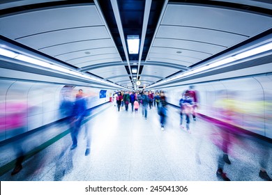 Guangzhou Subway Station 