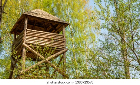 Guard Tower In Labor Camp.