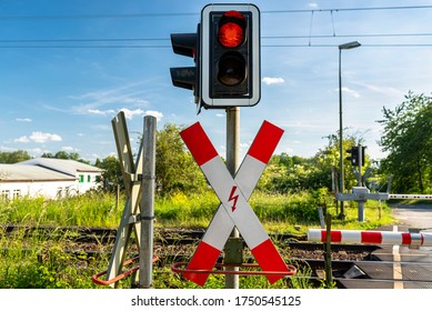 Guarded Railway Crossing High Res Stock Images Shutterstock