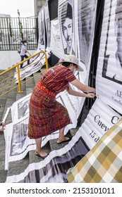 Guatemala – Guatemala City 05-05-2022. Relatives Of Disappeared People During The Civil War Listed In The 