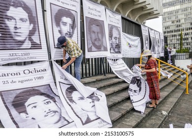 Guatemala – Guatemala City 05-05-2022. Relatives Of Dissapeared People During The Civil War, Included In The 