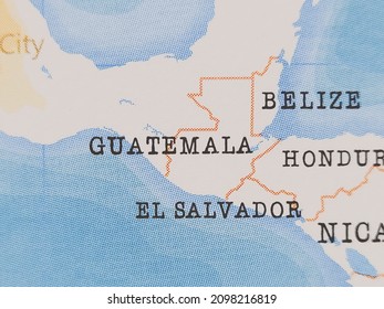 Guatemala Realistic World Map Stock Photo Edit Now 2098216819 Guatemala Realistic World Map 260nw 2098216819