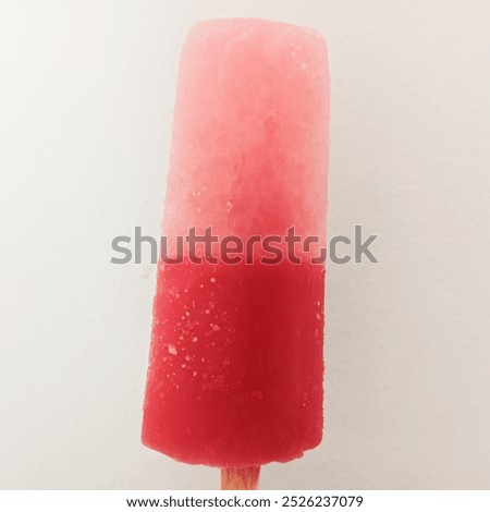 Similar – Foto Bild Erdbeer-Popsicles