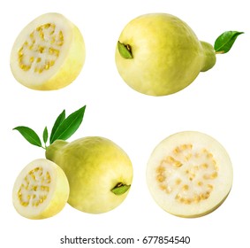 Guava Isolated On White Background