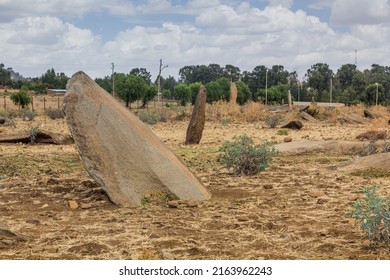 Gudit Stelae Field In Axum, Ethiopia