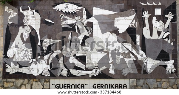 Guernica : un dipinto di Picasso « di moda » Guernica-spain-october-10-2015-600w-337184468