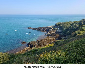 Guernsey Channel Islands, Bec Du Nez, Boat Port