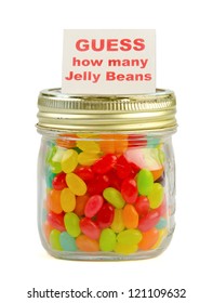 Guess How Many Jelly Beans In A Mason Jar