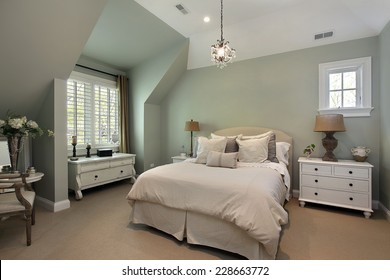 Guest Bedroom In Luxury Suburban Home