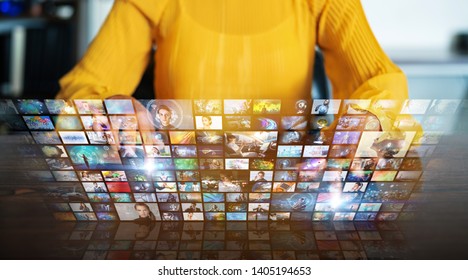 GUI (Graphical User Interface) concept.