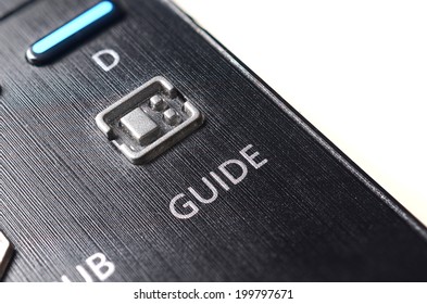 The Guide Button On The TV Remote