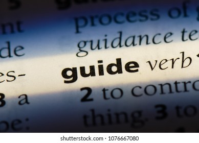 guide guide concept.