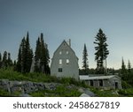 Guide Service Building In Paradise of Mount Rainier National Park