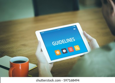 GUIDELINES CONCEPT ON TABLET PC SCREEN