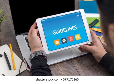 GUIDELINES CONCEPT ON TABLET PC SCREEN