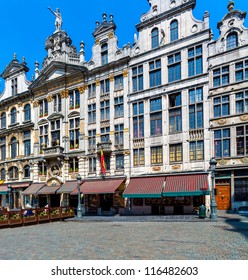 Guildhalls On The Grand Place, Brussels