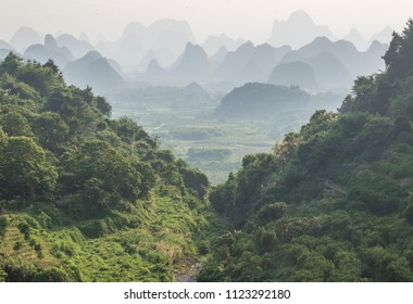 Guilin Yangshuo Mountain Range