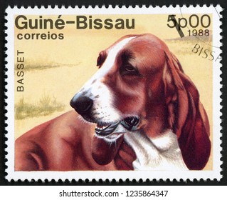 Guinea Bissau Circa 1988 Post Stamp Stock Photo 1235864347 | Shutterstock