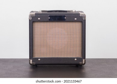 Guitar Amplifier Isolated On White Background