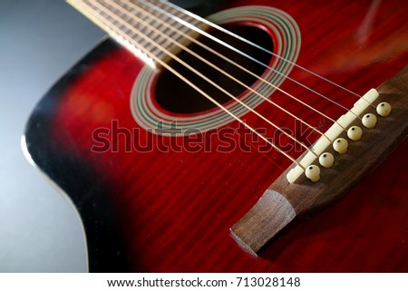 Similar – Broken guitar broken