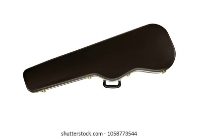 Guitar Case Isolated On White