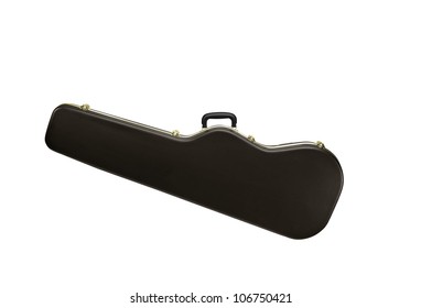 Guitar Case Isolated On White