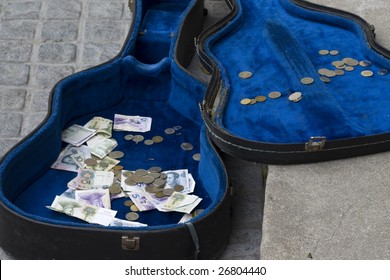 Guitar Case With Money In It